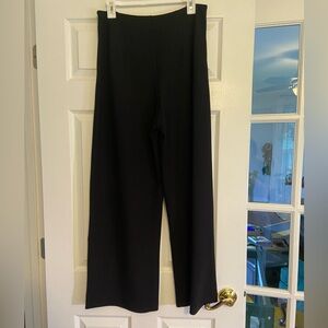 Abercrombie & Fitch black flared trousers 31 12 business casual workwear office